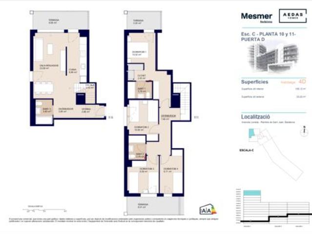 Dúplex Venta Badalona, Montigalà Sant Crist