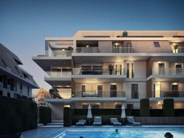Duplexappartement met meerdere terrassen in nieuwbouwresi.
