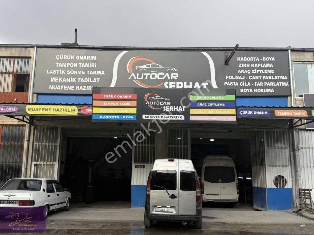 Duru Team Doğu Sanayi 'de Devren Kiralık Kurulu Düzen Oto Boya