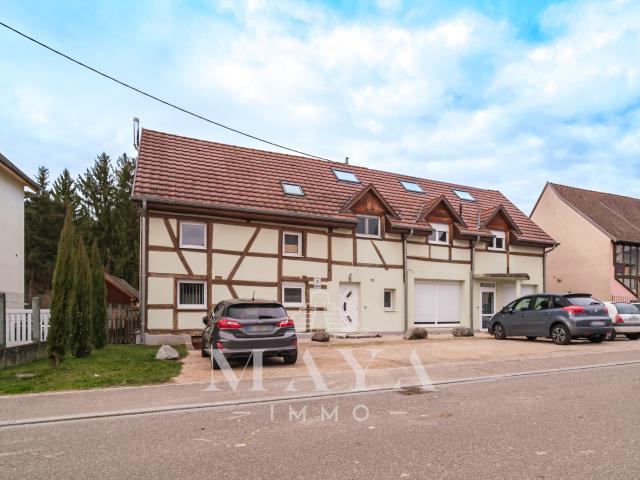 DURMENACH, Immeuble 5 lots avec hangar de stockage