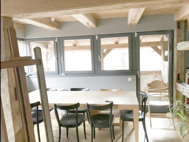 DURMENACH, Triplex MEUBLE en rez de jardin de 125m2