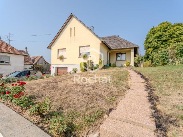 DURNINGEN MAISON INDIVIDUELLE EN VIAGER OCCUPÉ 4 PIÈCES 103,5 M2 TERRAIN DE 680 M2