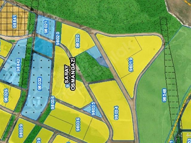 DÜZGÜN EMLAK OFİSİNDEN PARK CEPHELİ İMARLI 981 M2 SİTE ARSA