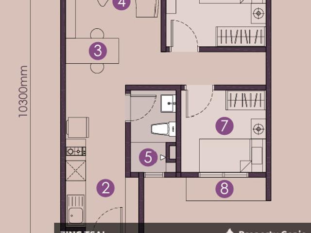 D'Vervain Residences {Save RM 64,600} 4 mins drive to MRT Damansara Damai