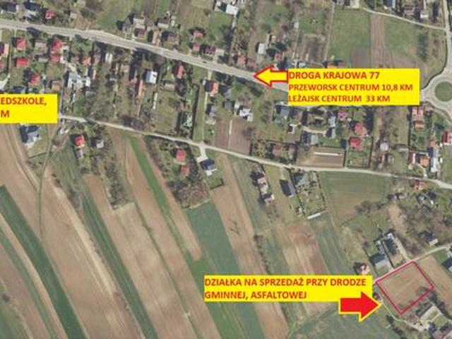 Dz. budowlana, MPZP, media, dojazd asfaltowy, 7a lub 29a