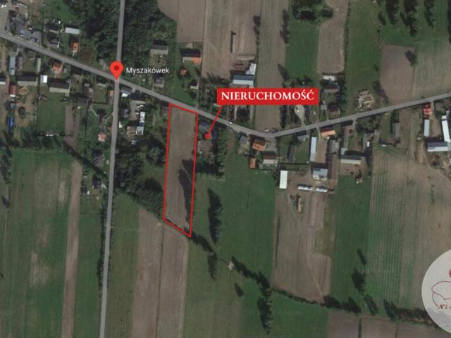 Działka, Myszakówek, 7200.00 m², sprzedam działkę