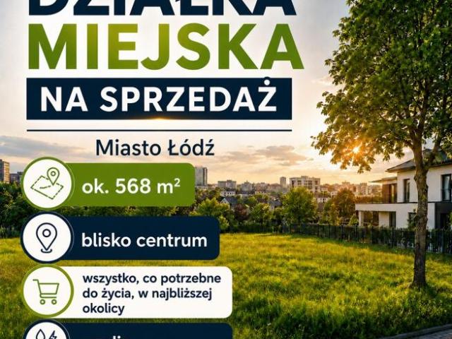 Działka miejska w Łodzi !
