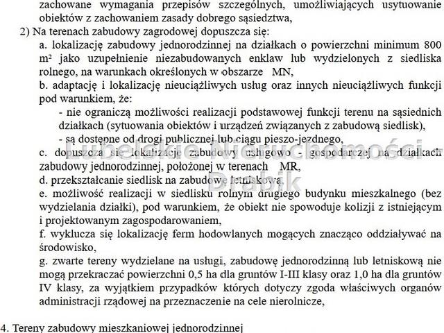 Działka na sprzedaż