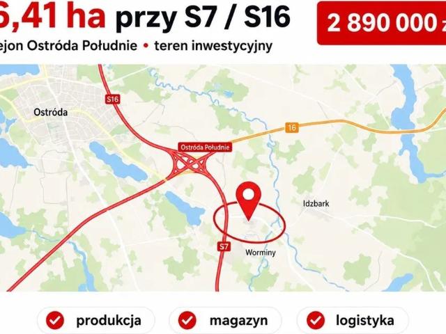 Działka na sprzedaż