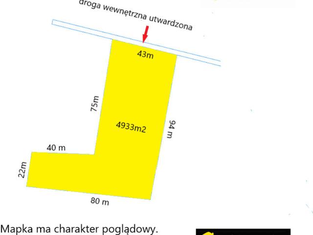 Działka na sprzedaż