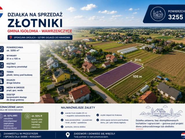 Działka na sprzedaż