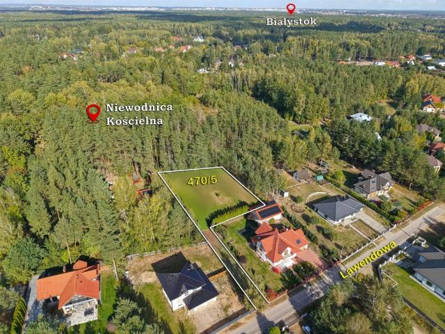 Działka na sprzedaż, Lawendowa