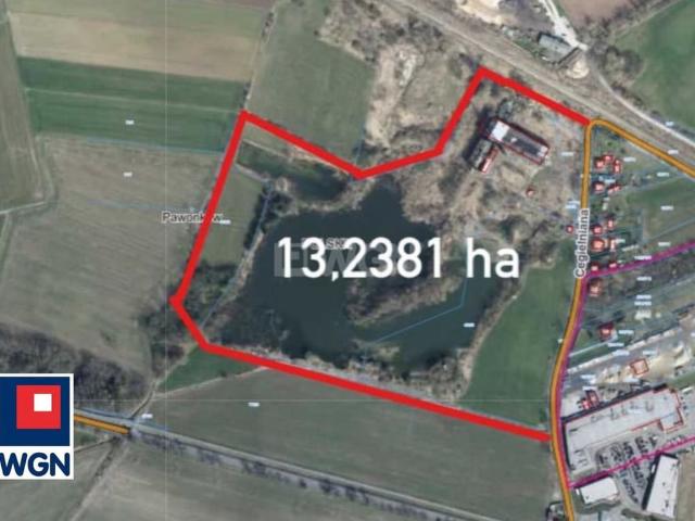Działka na sprzedaż, Cegielniana