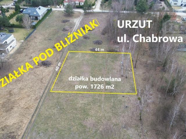 Działka na sprzedaż, Chabrowa