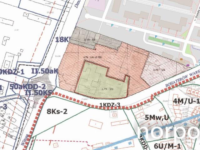 Działka na sprzedaż, Bohaterów Warszawy