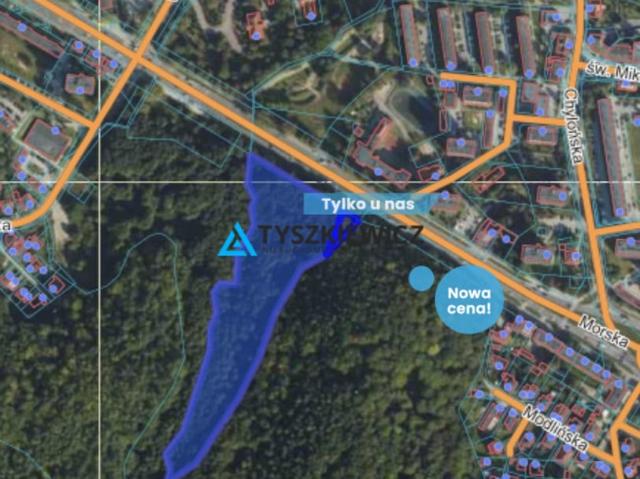 Działka na sprzedaż, Gdynia, Chylonia, Morska