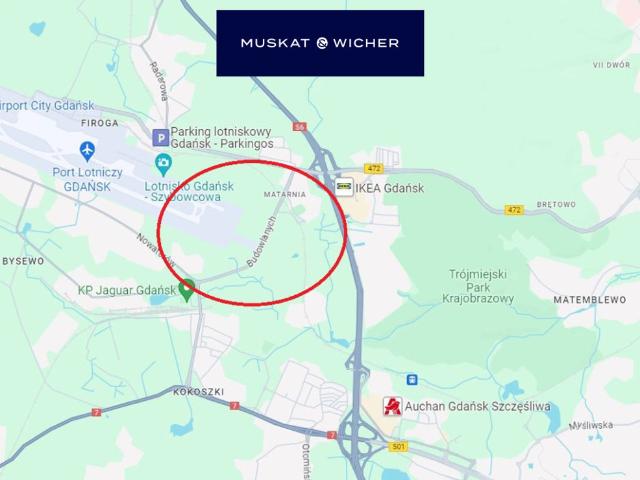Działka na sprzedaż, Gdańsk, Kokoszki, Budowlanych