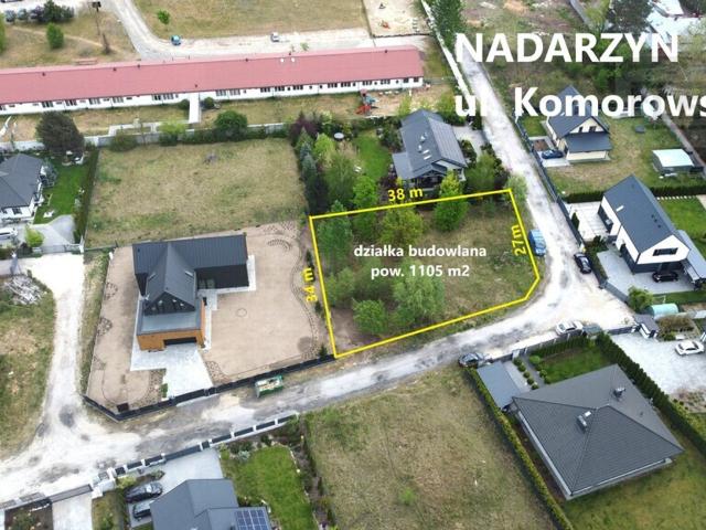 Działka na sprzedaż, Komorowska