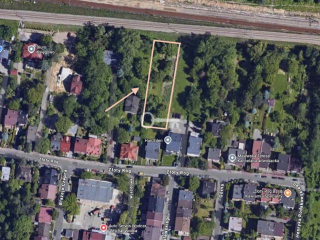 Działka na sprzedaż, Kraków, Bronowice, Złoty Róg