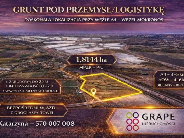 Działka na sprzedaż, Józefa Wymysłowskiego