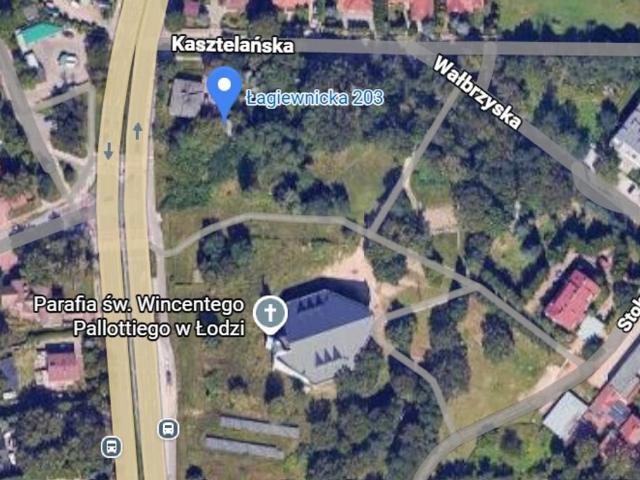 Działka na sprzedaż, Łódź, Bałuty, Łagiewnicka