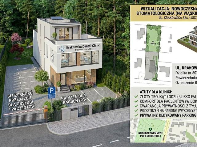 Działka na sprzedaż, Łódź, Polesie