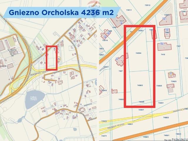 Działka na sprzedaż, Orcholska