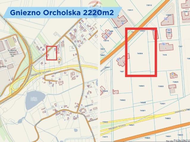 Działka na sprzedaż, Orcholska