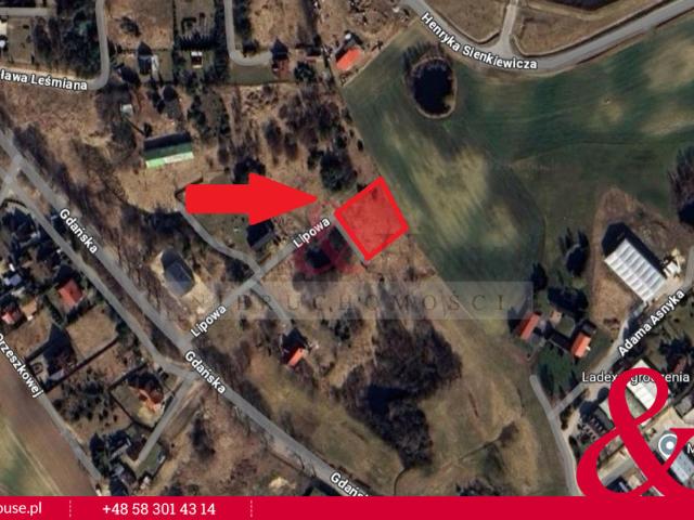 Działka na sprzedaż, Lipowa