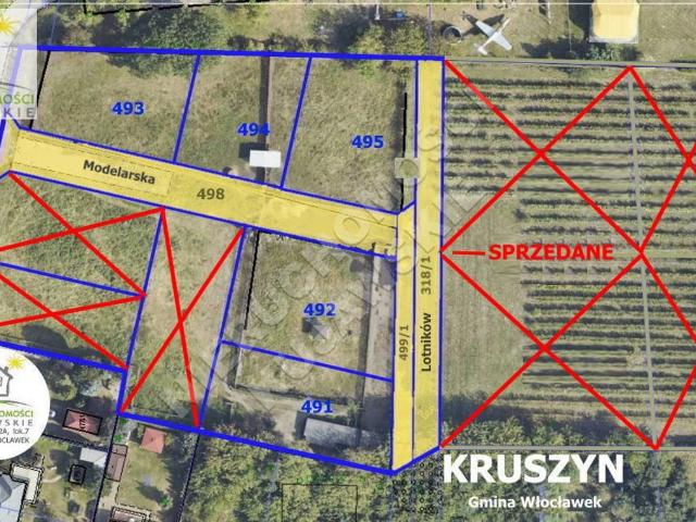 Działka na sprzedaż, Modelarska