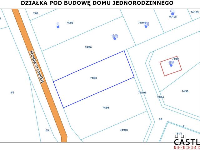 Działka na sprzedaż, Rostworowskiego