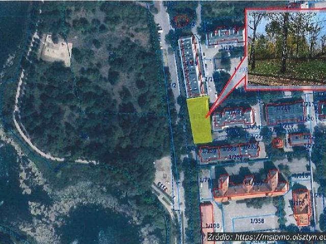Działka na sprzedaż w Olsztynie, 998 m², atrakcyjna oferta