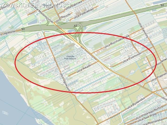 Działka na sprzedaż, Warszawa, Wawer