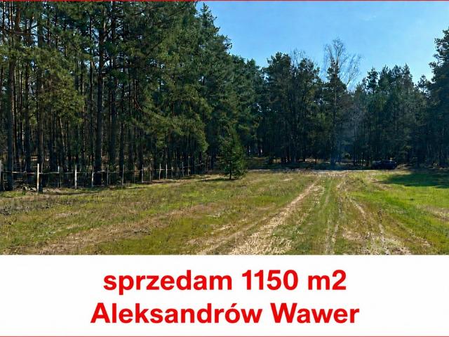 Działka na sprzedaż, Warszawa, Wawer
