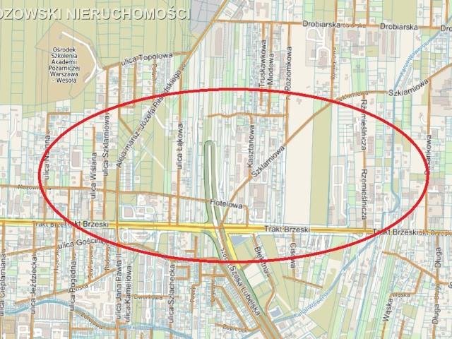 Działka na sprzedaż, Warszawa, Wesoła, Trakt Brzeski