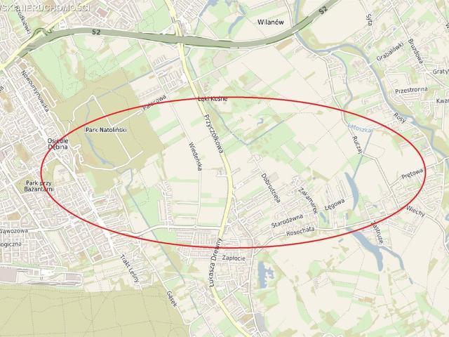Działka na sprzedaż, Warszawa, Wilanów