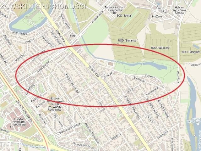 Działka na sprzedaż, Warszawa, Wilanów