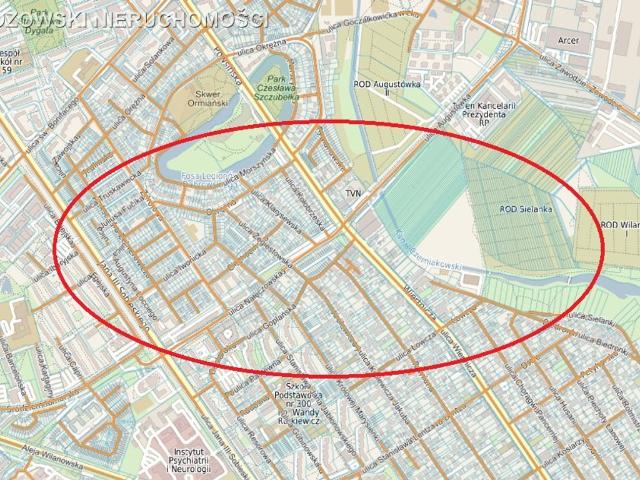Działka na sprzedaż, Warszawa, Wilanów, Wiertnicza