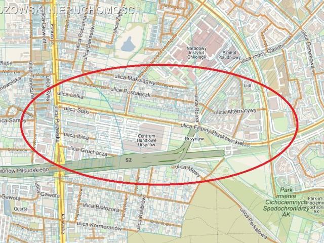 Działka na sprzedaż, Warszawa, Ursynów