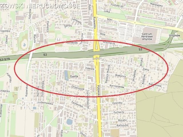 Działka na sprzedaż, Warszawa, Ursynów, Puławska