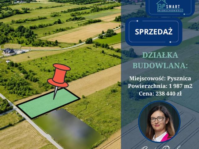 Działka na sprzedaż, Wiśniowa