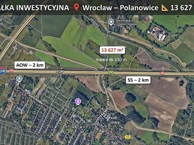 Działka na sprzedaż, Wrocław, Kamieńskiego