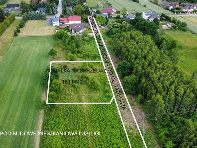 Działka na sprzedaż, Tadeusza