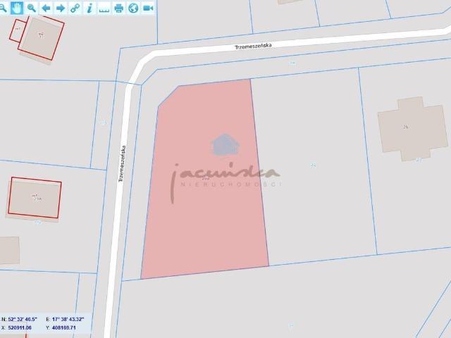 Działka na sprzedaż, Trzemeszeńska