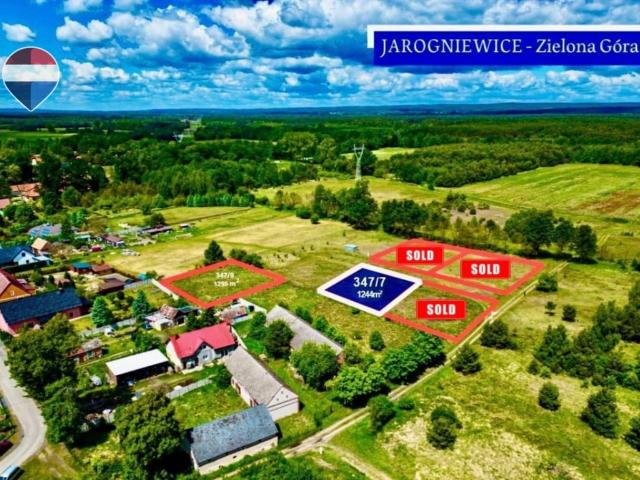 Działka na sprzedaż, Zielona Góra, Jarogniewice, Jarogniewice