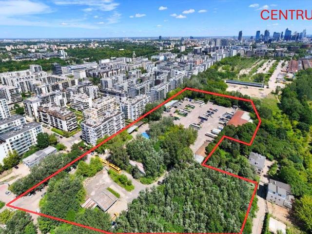 Działka na wynajem w Warszawie 500 m2, atrakcyjna lokalizacja