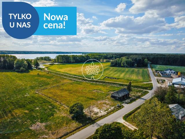 Działka nad jeziorem 4060 m² z pozwoleniem na budowę