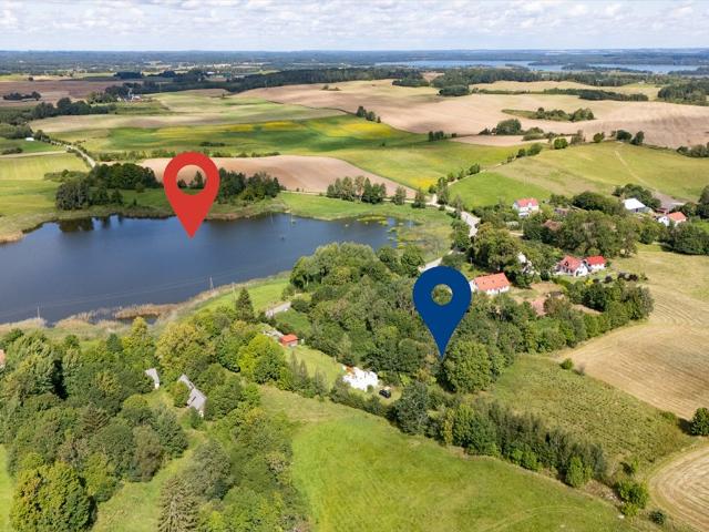 Działka nad jeziorem 4,5 ha z linią brzegową i potencjałem inwestycyjnym
