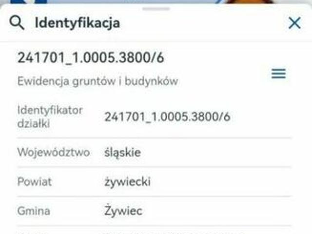 Działka nad jeziorem Żywieckim