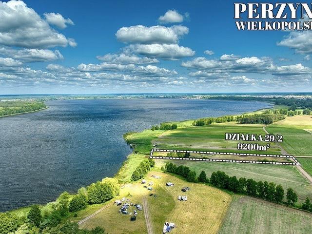 Działka nad Jeziorem Zbąszyńskim z planem rekreacji